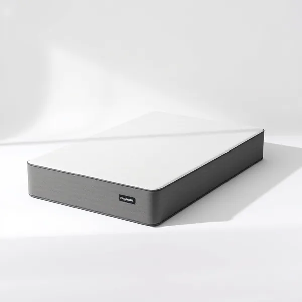 Illustrative memory foam mattress and bedding (not the actual product)