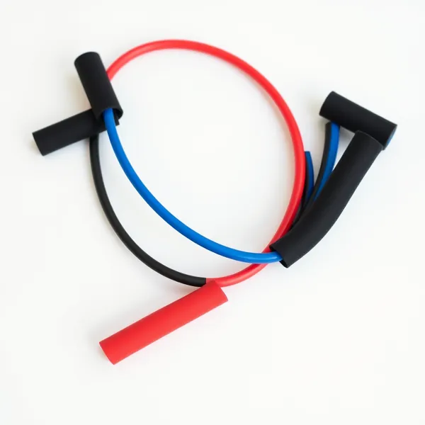 Illustrative resistance bands (not the actual product)