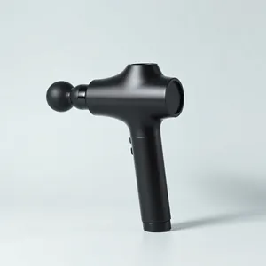 Illustrative image: a generic black compact massage gun