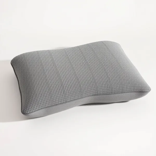 Illustrative image: a contoured memory foam pillow