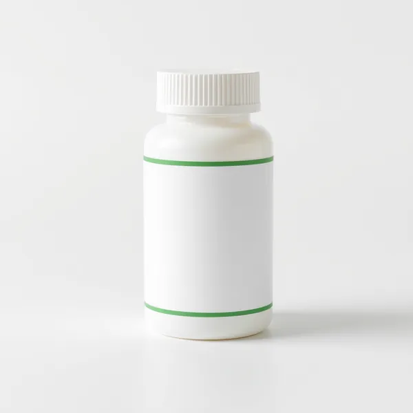 Illustrative image: a white bottle of women’s multivitamin tablets